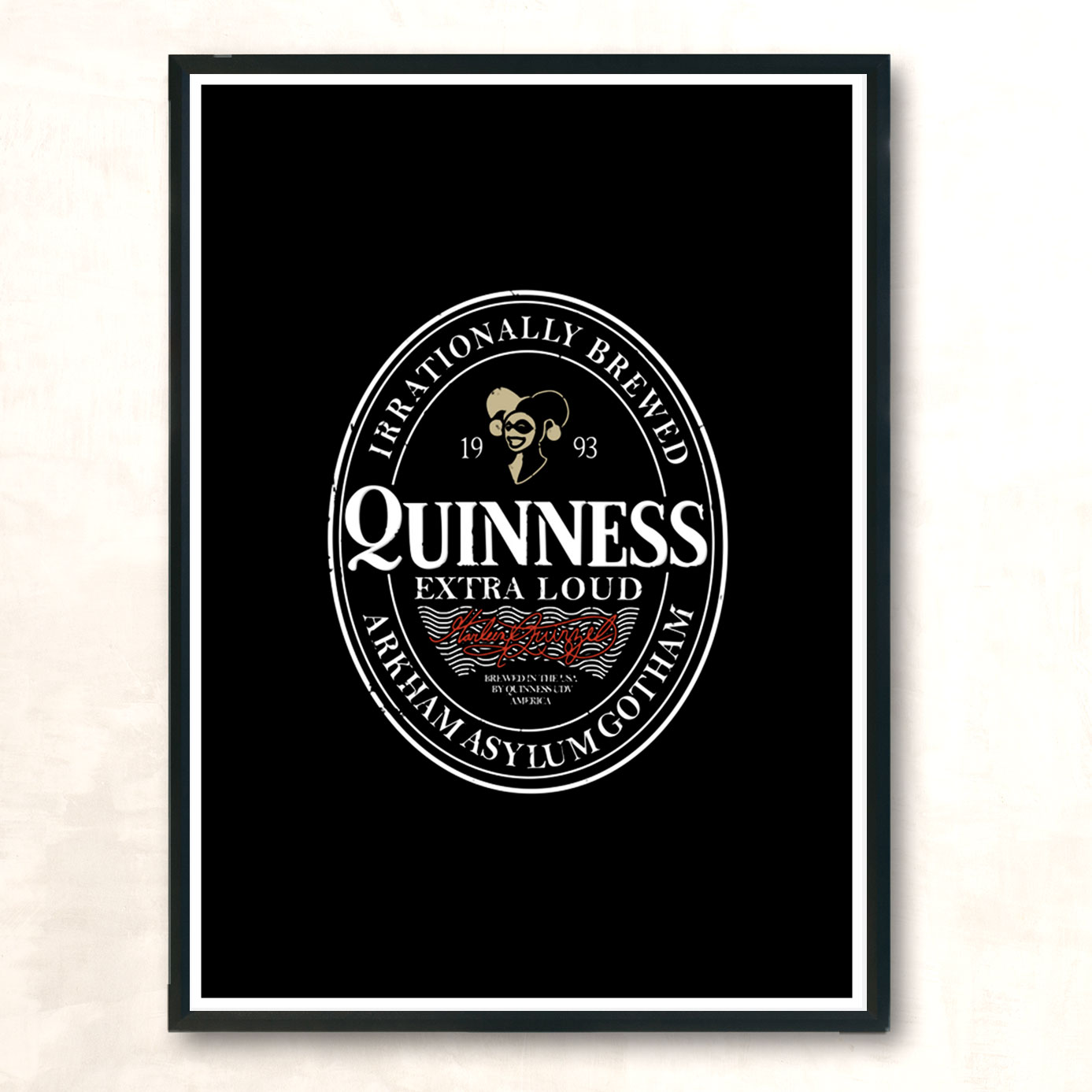 Quinness Modern Poster Print