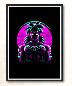 Retro Controlled Legend Modern Poster Print