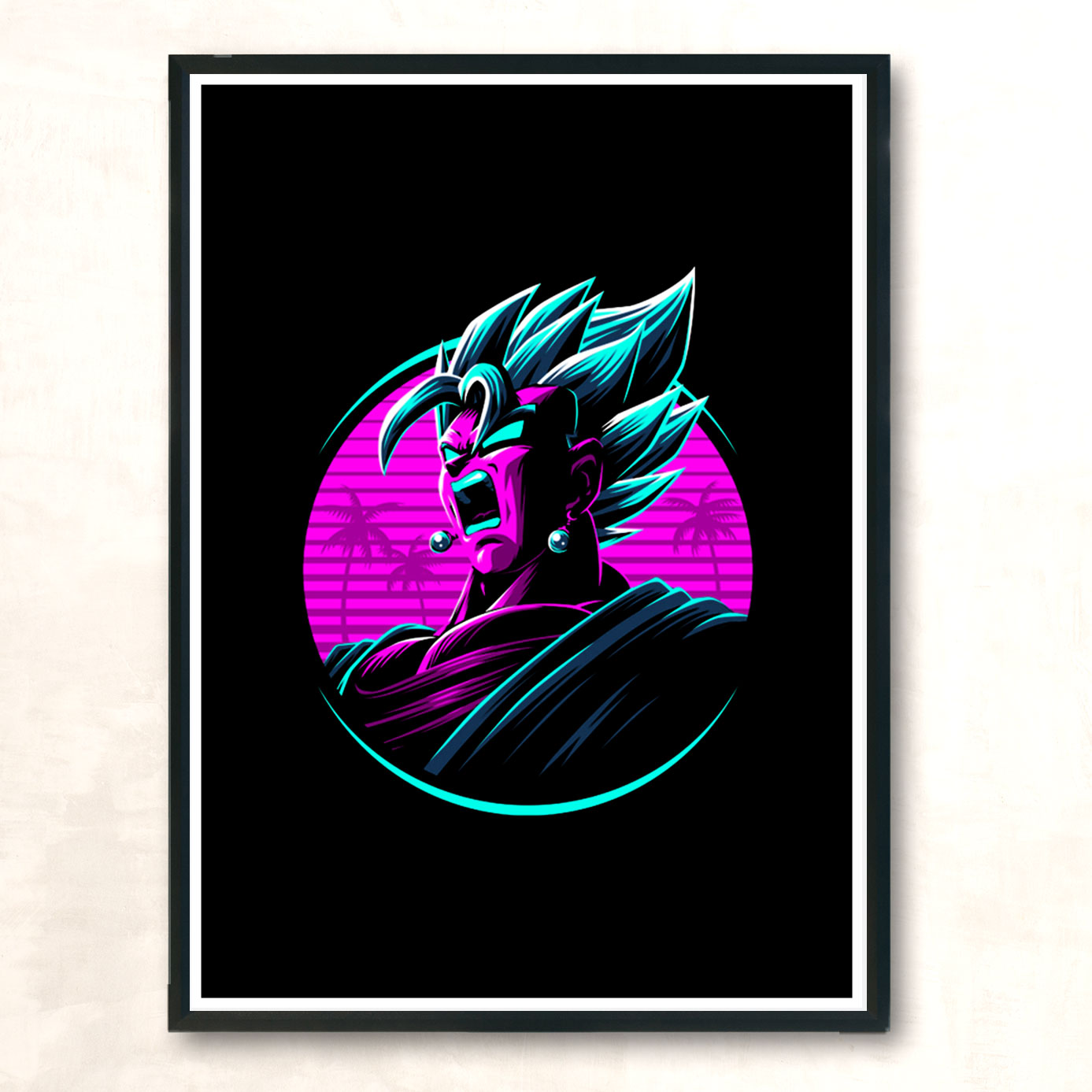 Retro Union Modern Poster Print