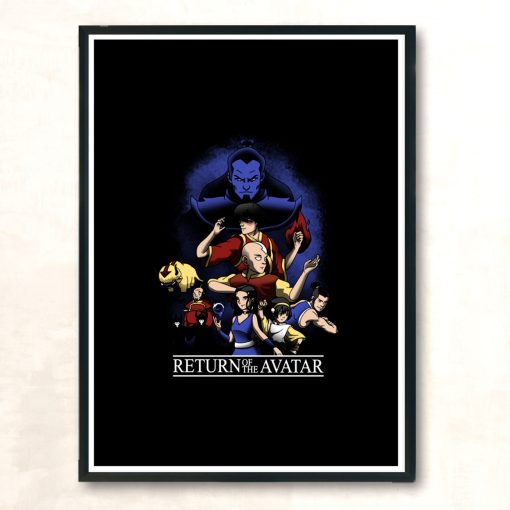 Return Of The Avatar Modern Poster Print