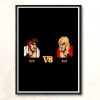 Ryu Vs Ken Fight Modern Poster Print