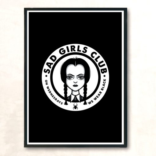 Sad Girls Club Modern Poster Print