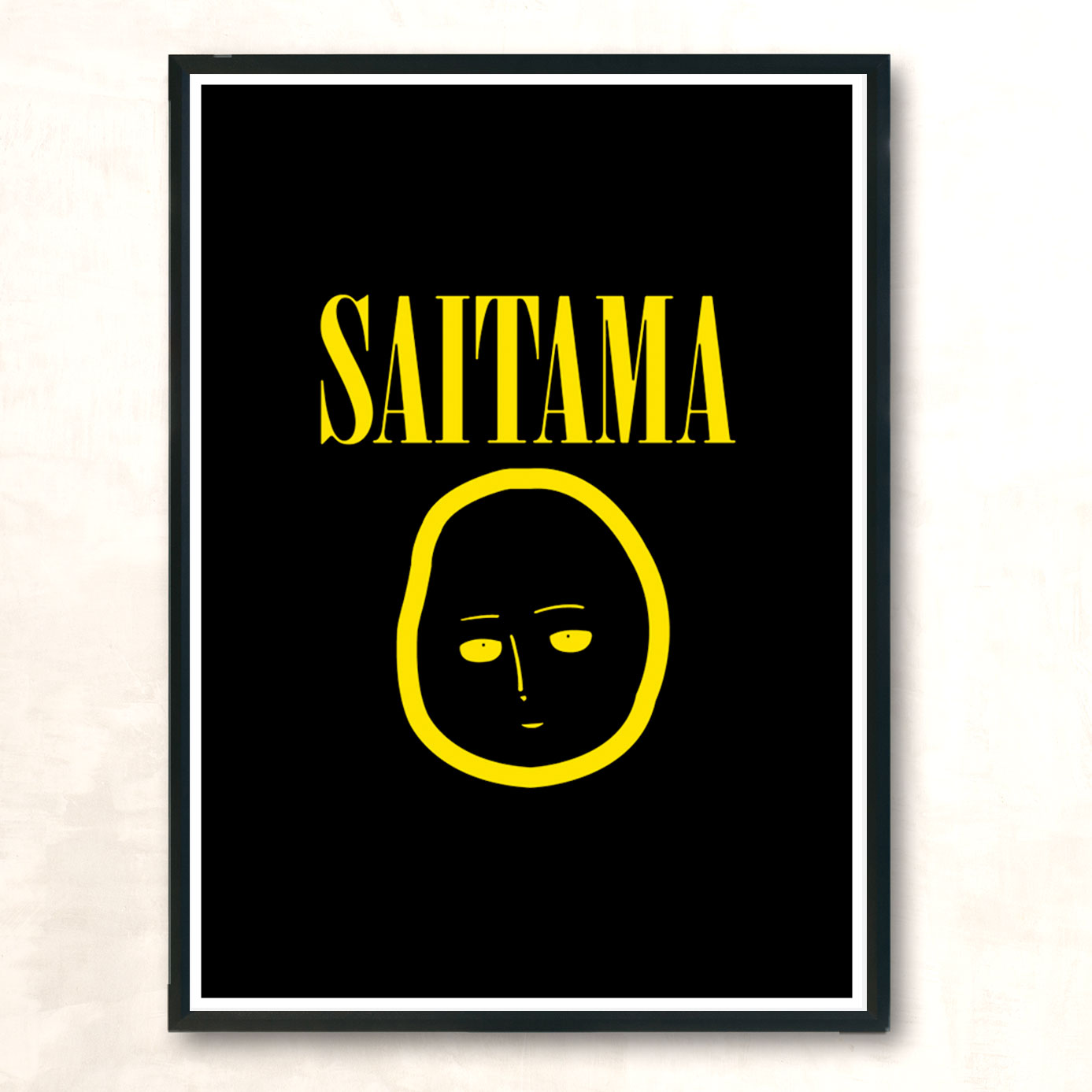Saitama Modern Poster Print
