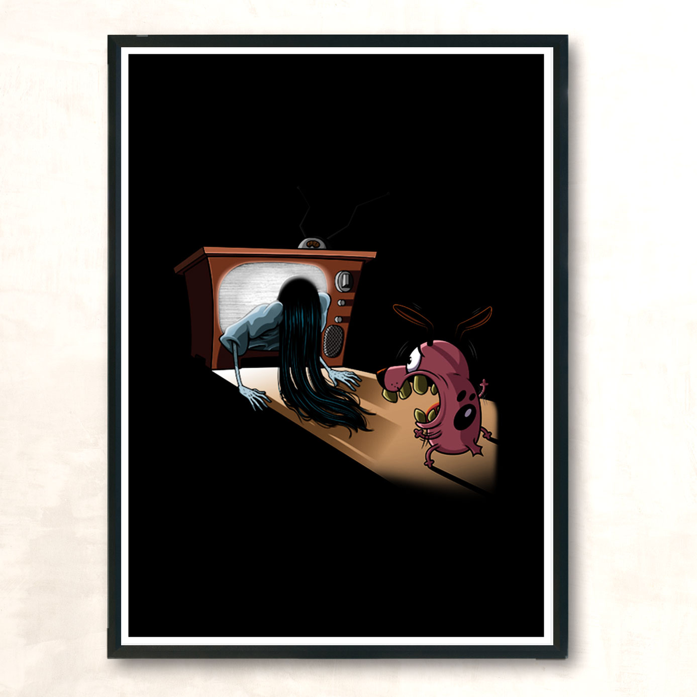 Samara Comes To Nowhere Modern Poster Print