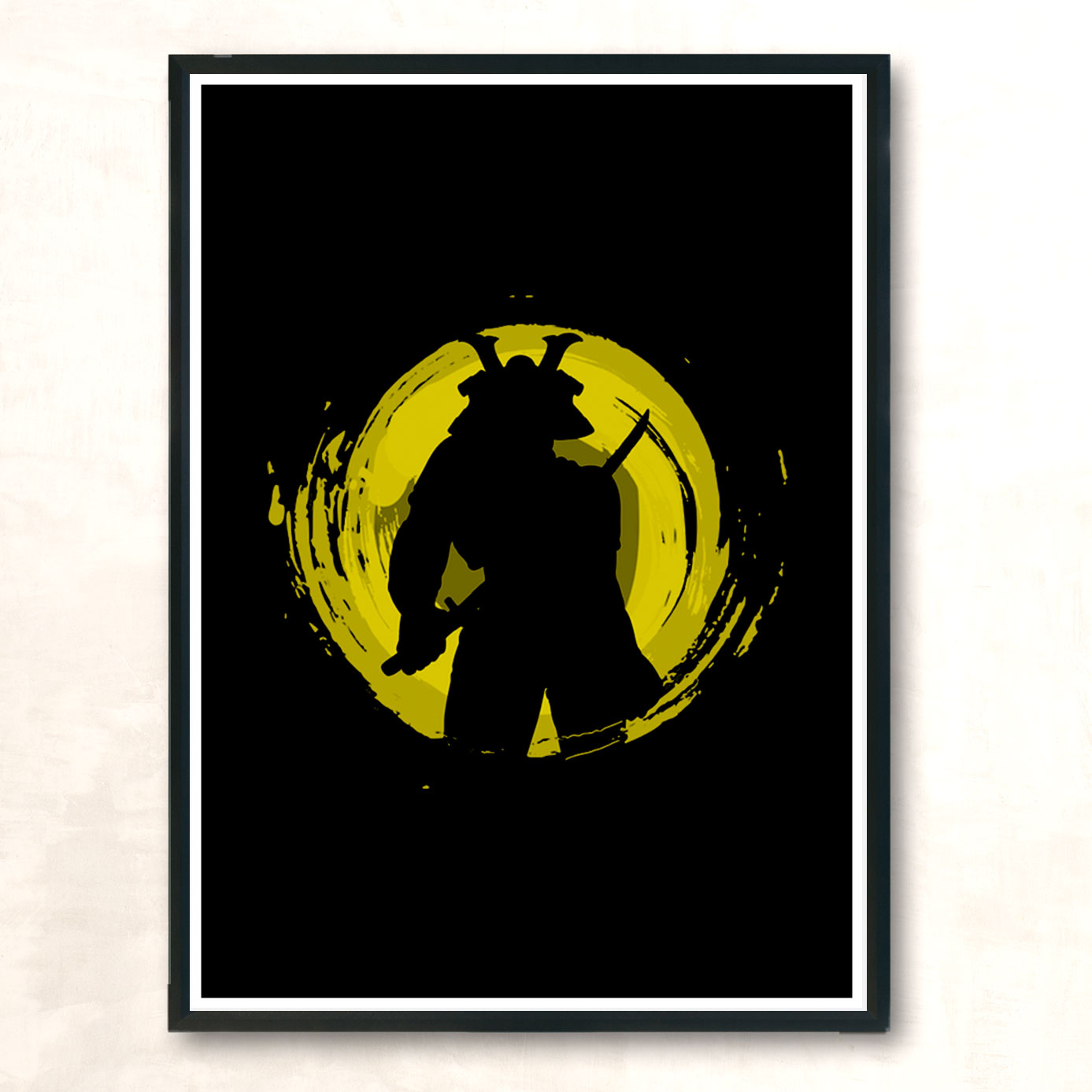Samurai I Modern Poster Print