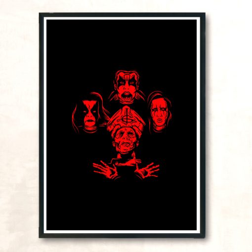 Satanic Rhapsody Modern Poster Print