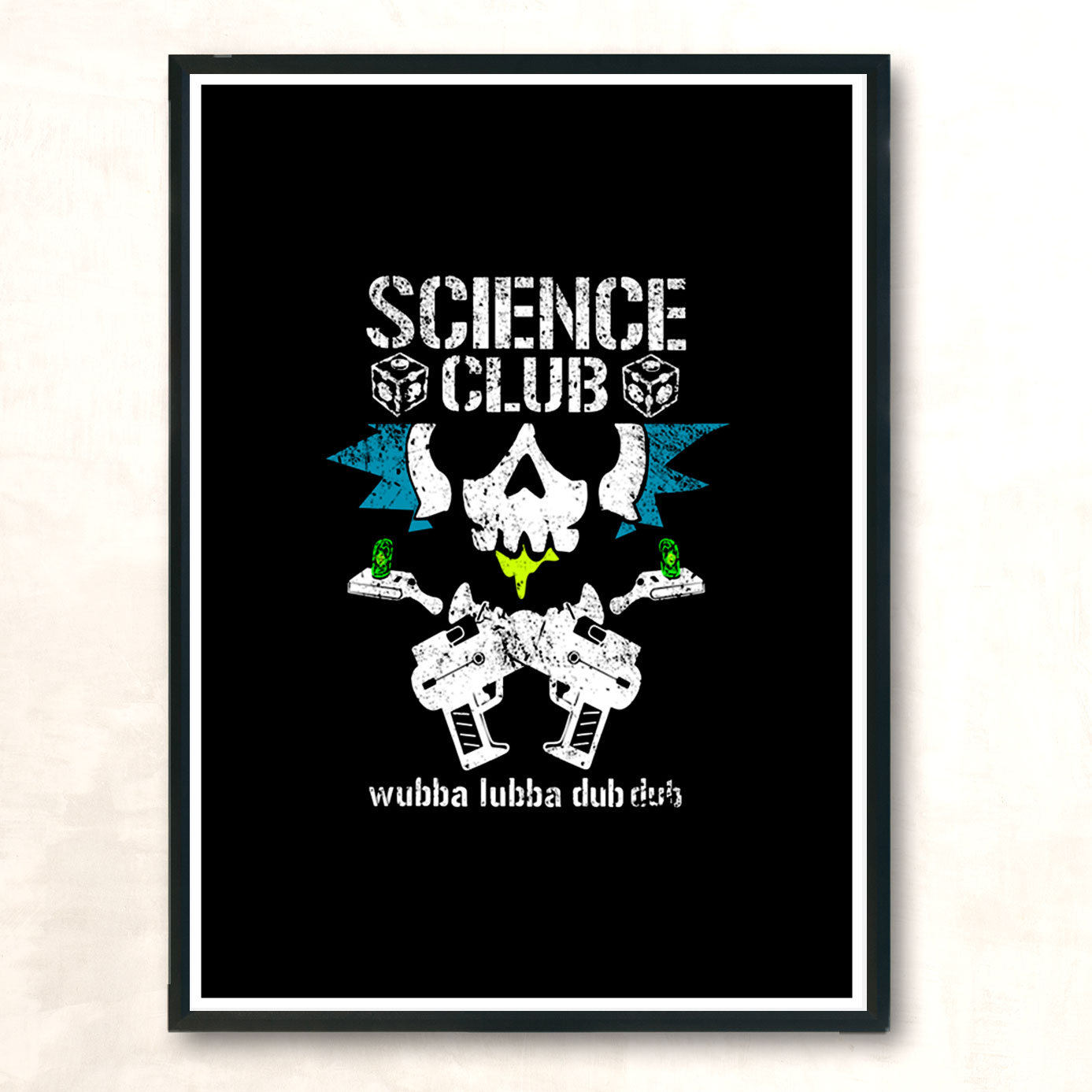 Science Club Modern Poster Print