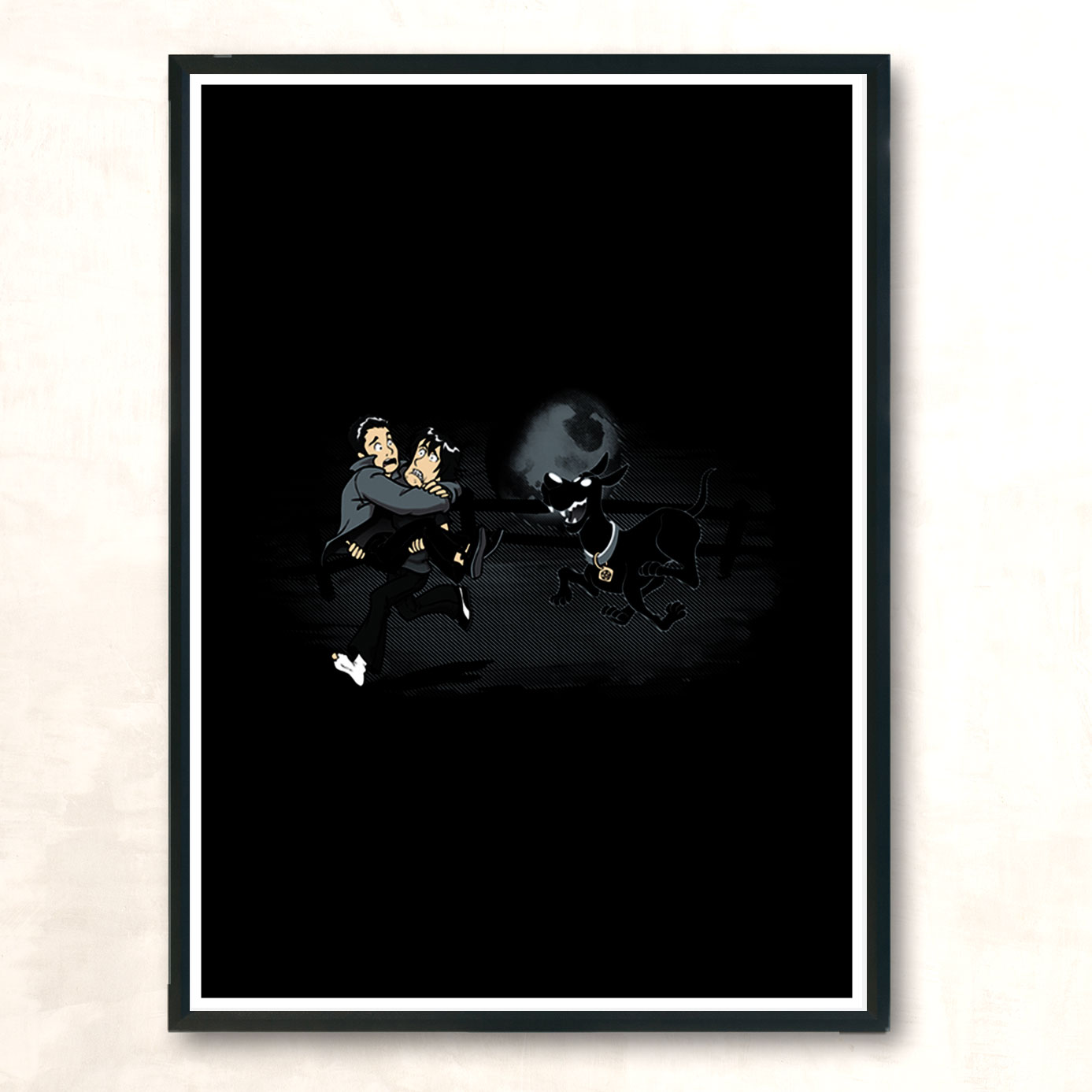 Scoobievil Modern Poster Print