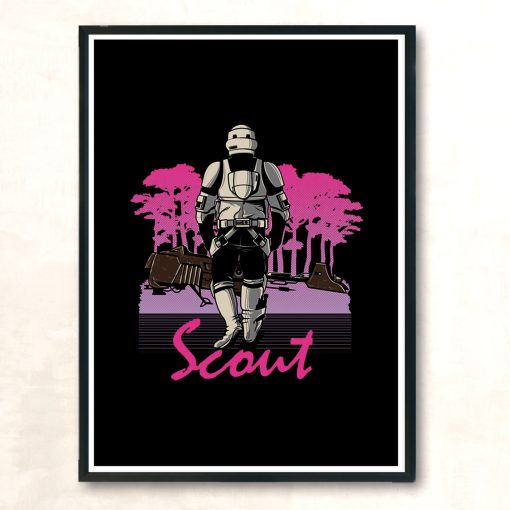 Scout Drive Modern Poster Print