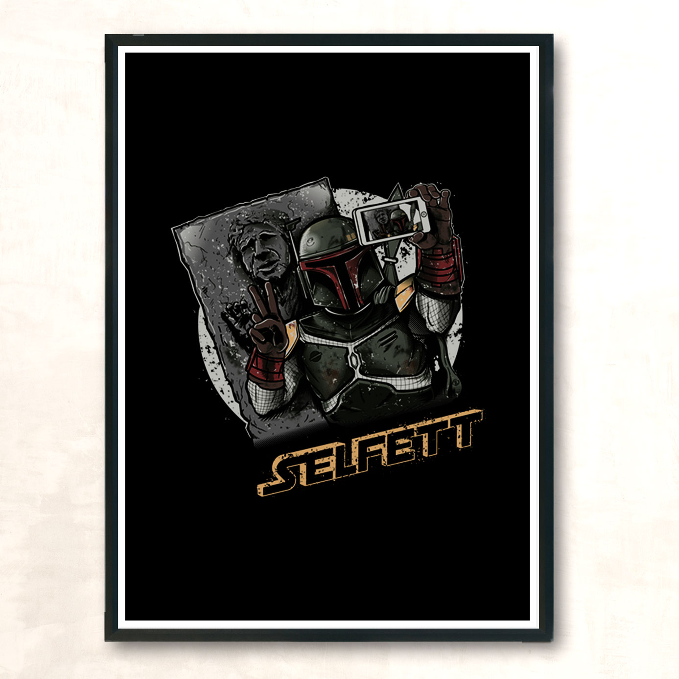 Selfett Modern Poster Print