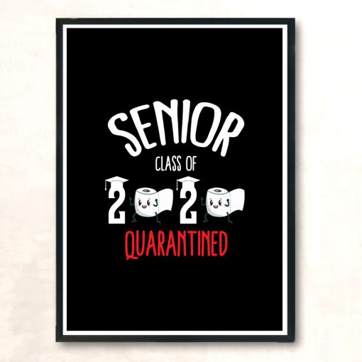 Senior Class Of 2020 Modern Poster Print