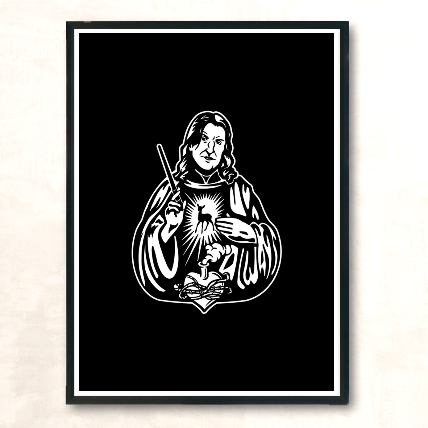 Severus Saves Alt Modern Poster Print