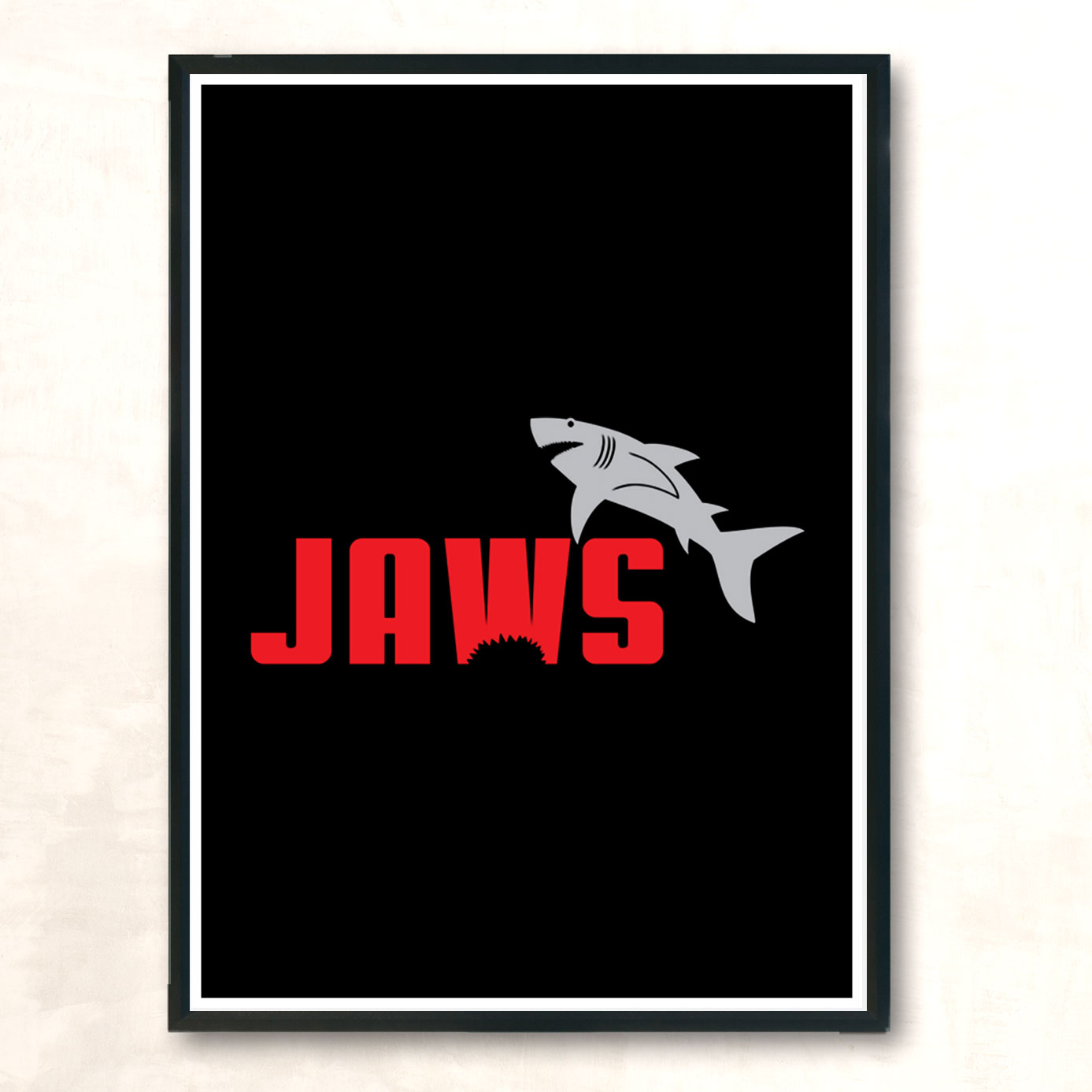 Shark Athletics Color V2 Modern Poster Print