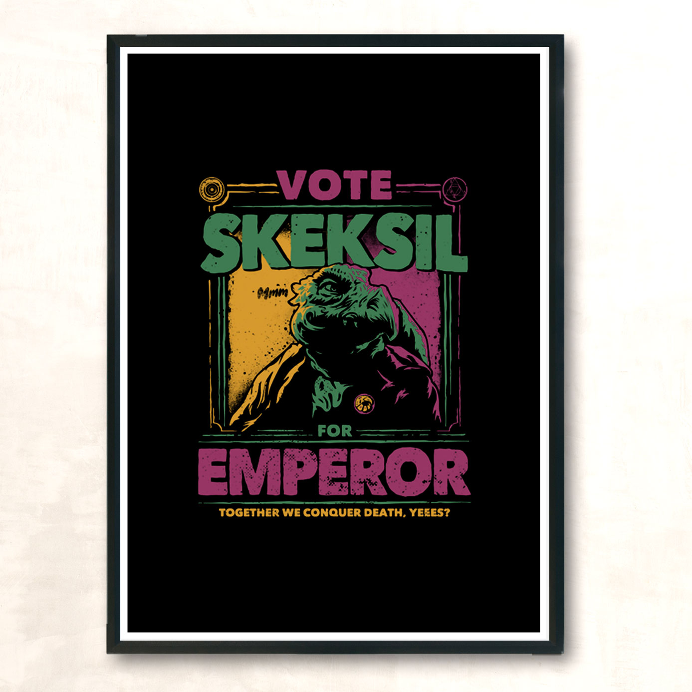 Skeksil For Emperor Modern Poster Print