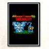 Smash Kombat Modern Poster Print