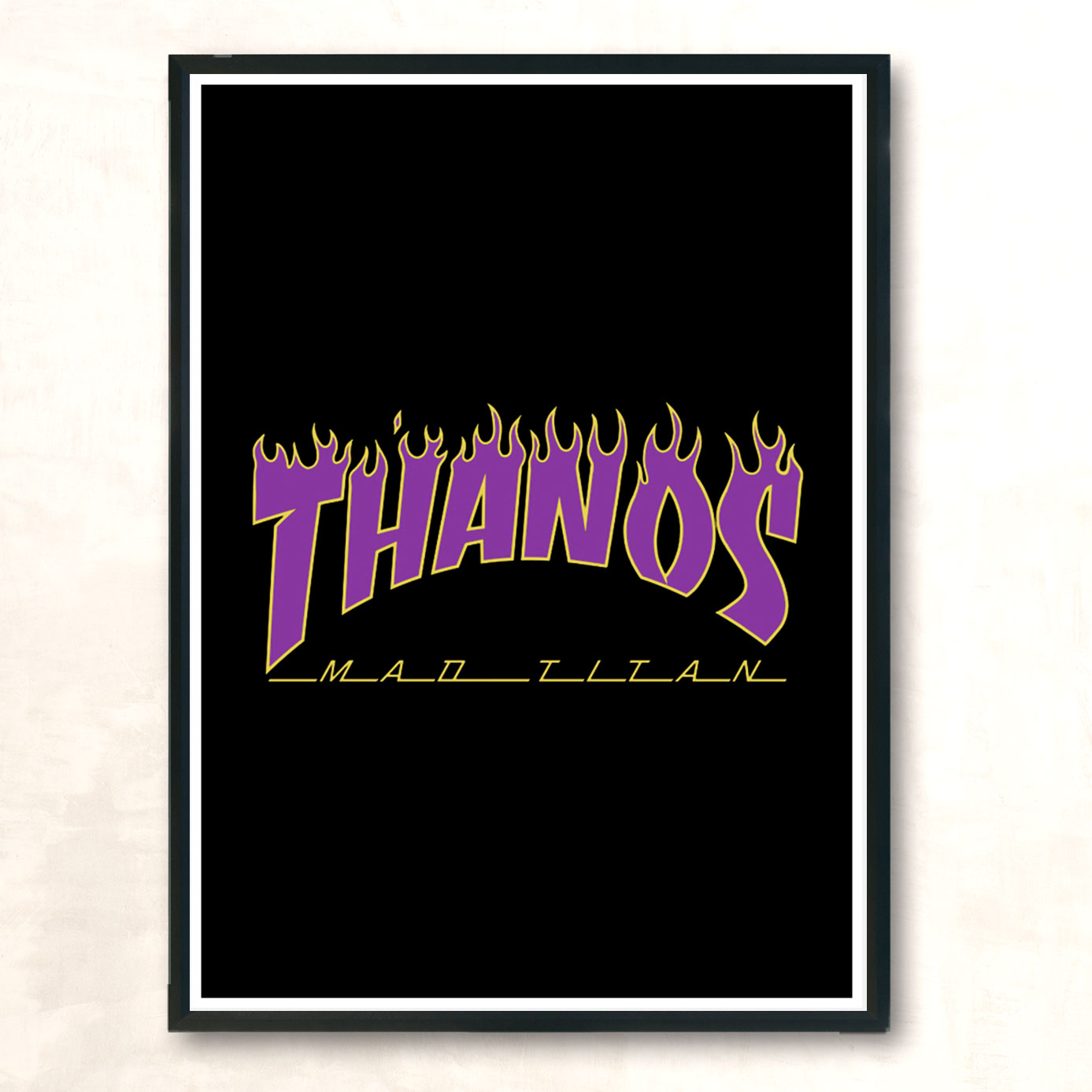 Snap Or Die Modern Poster Print