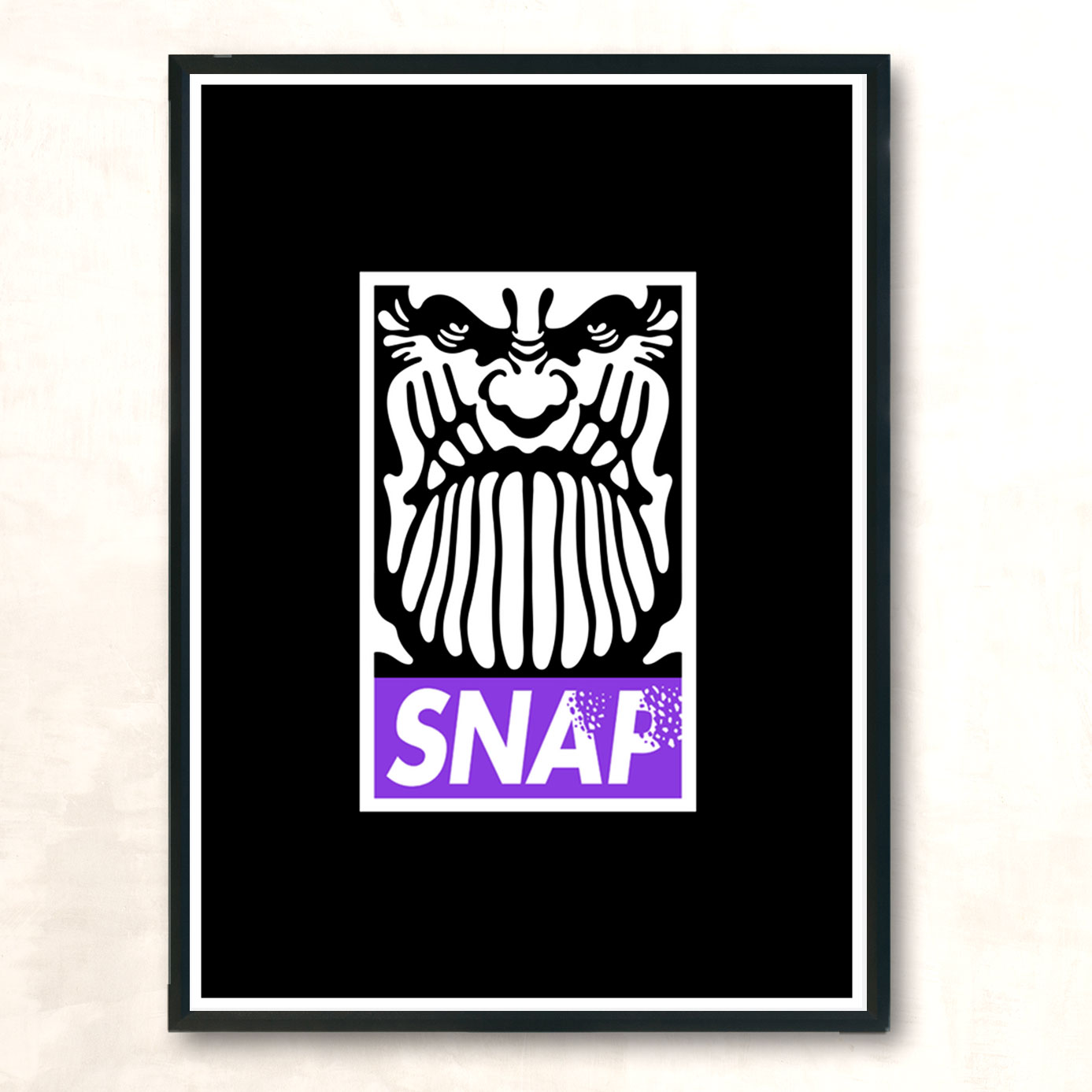 Snap V2 Modern Poster Print