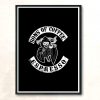 Sons Of Coffee Modern Poster Print