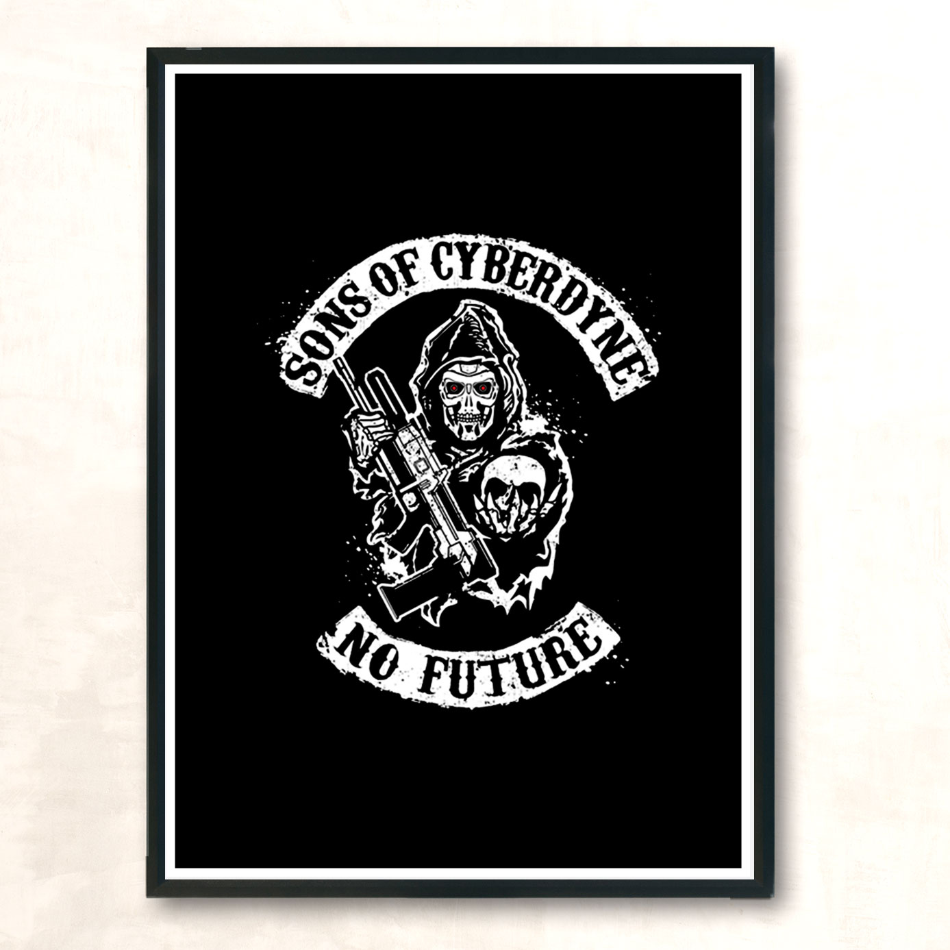 Sons Of Cyborg Modern Poster Print