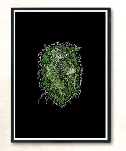 Soul Blade Wraith Green Version Modern Poster Print