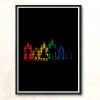 Sound Of Heroes Modern Poster Print