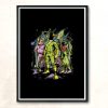 Space Duck Pulp Modern Poster Print