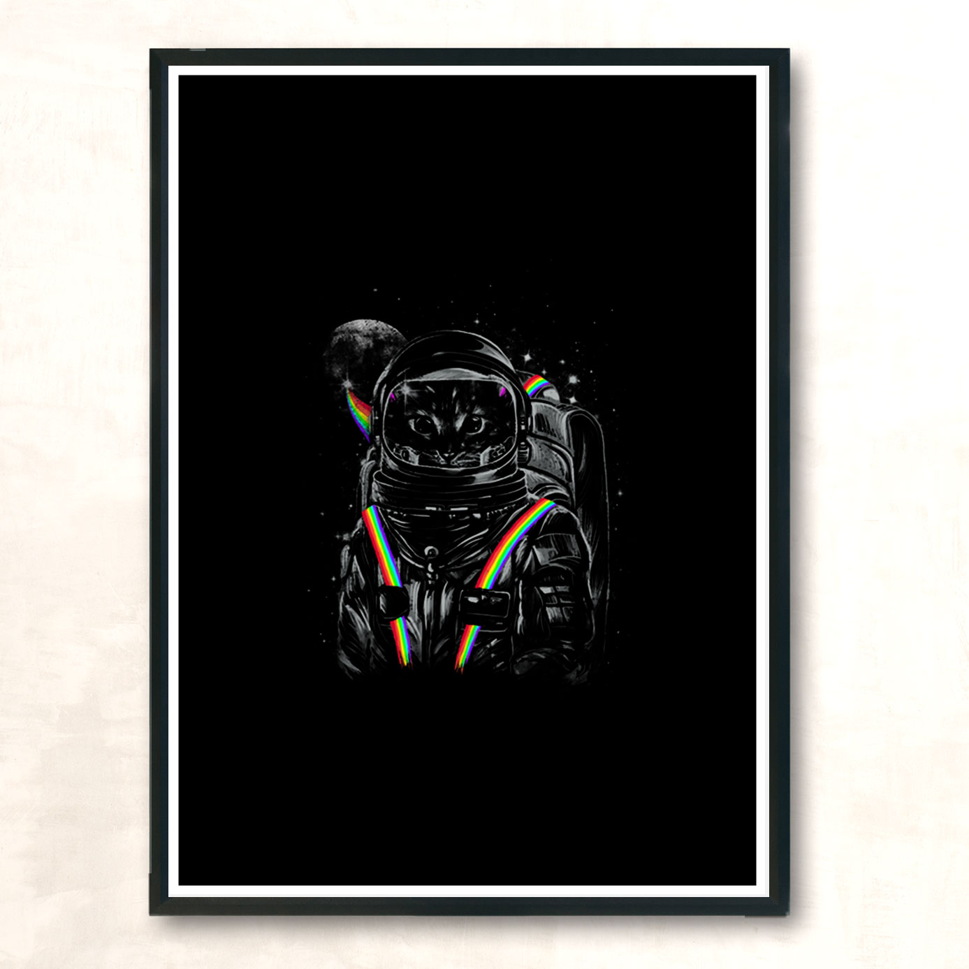 Space Mission Modern Poster Print