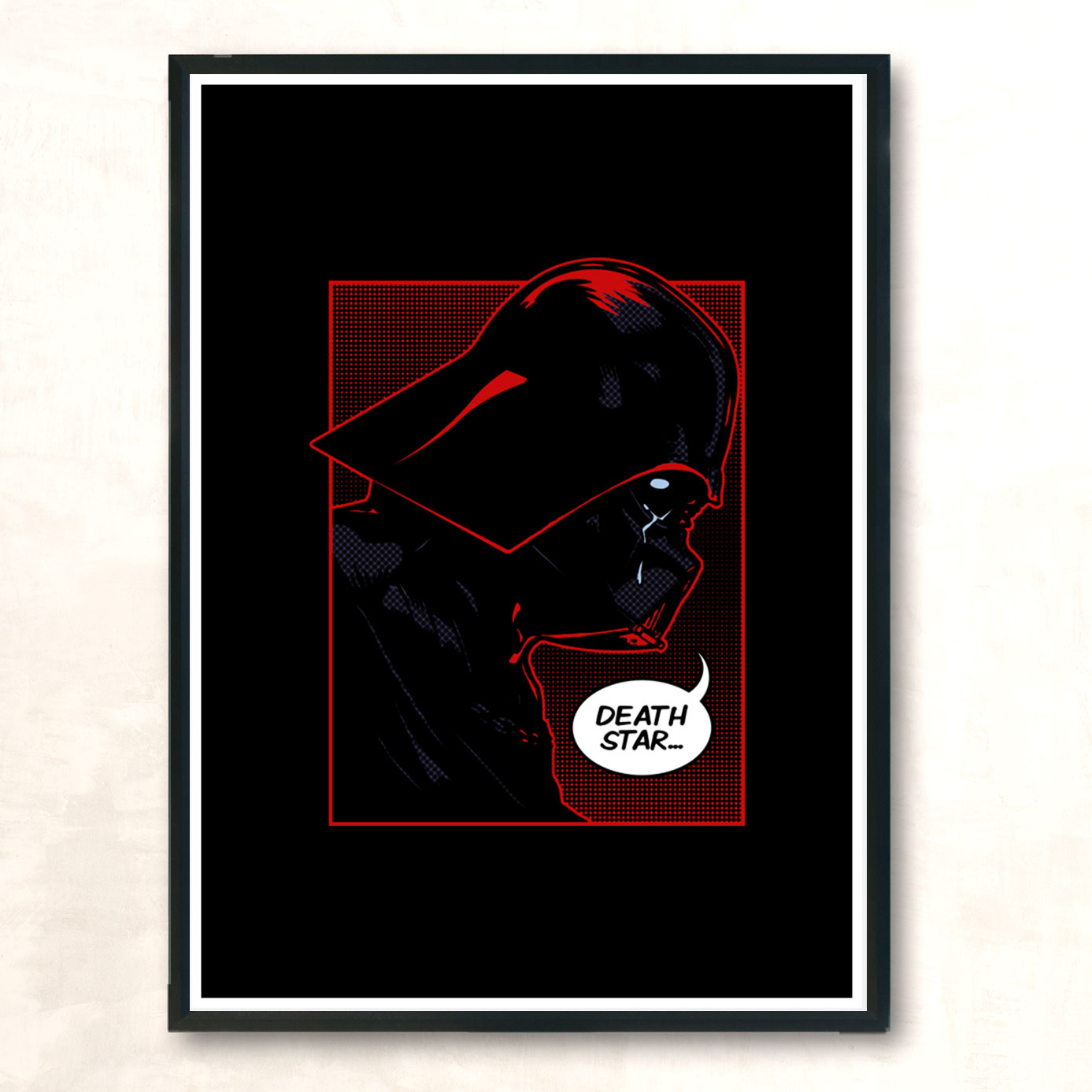 Space Sorrows 2 Modern Poster Print