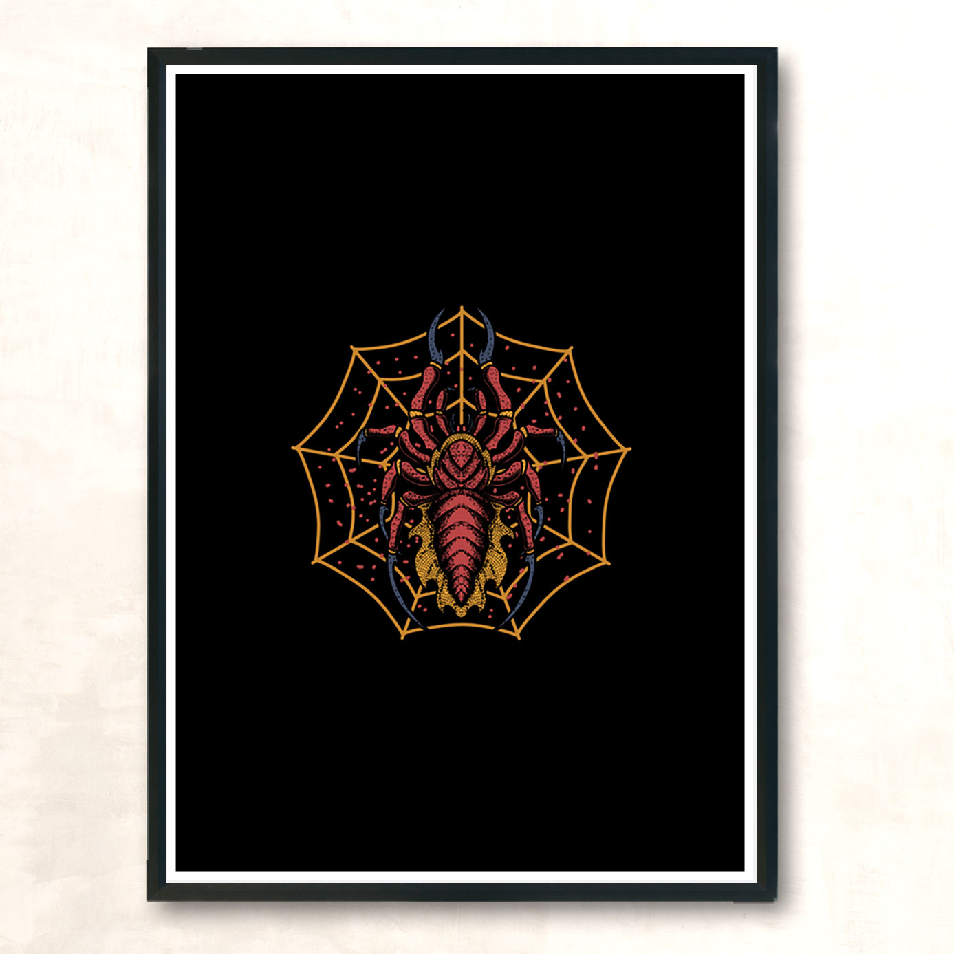 Spidero Modern Poster Print