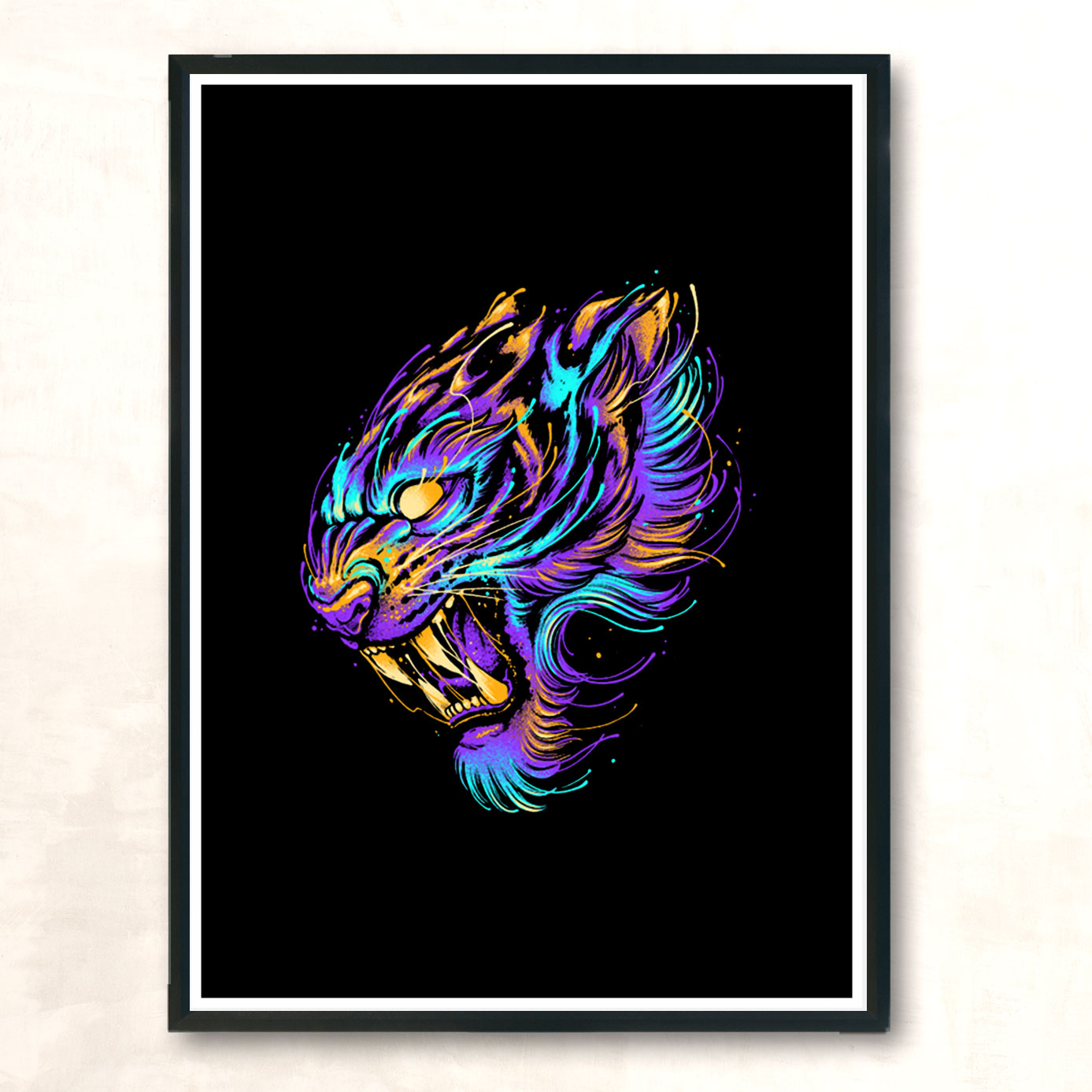 Spirit Of The Wild Modern Poster Print