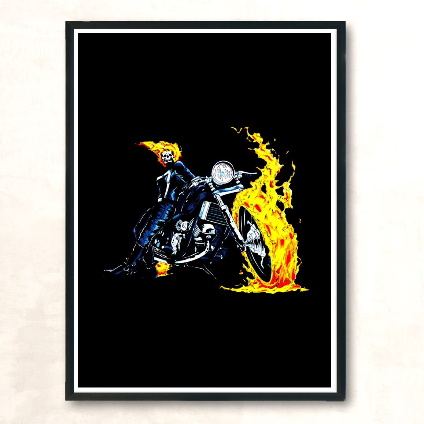 Spirit Of Vengeance Modern Poster Print