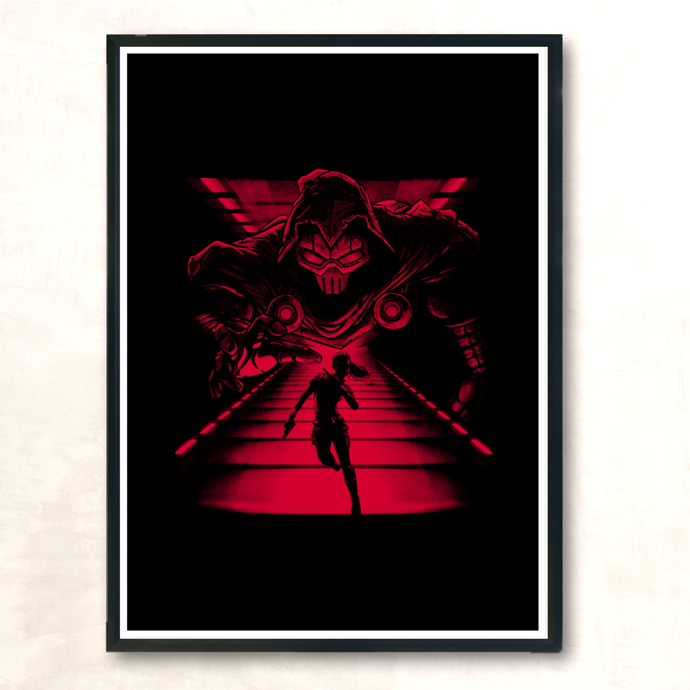 Spy Vs Master Modern Poster Print