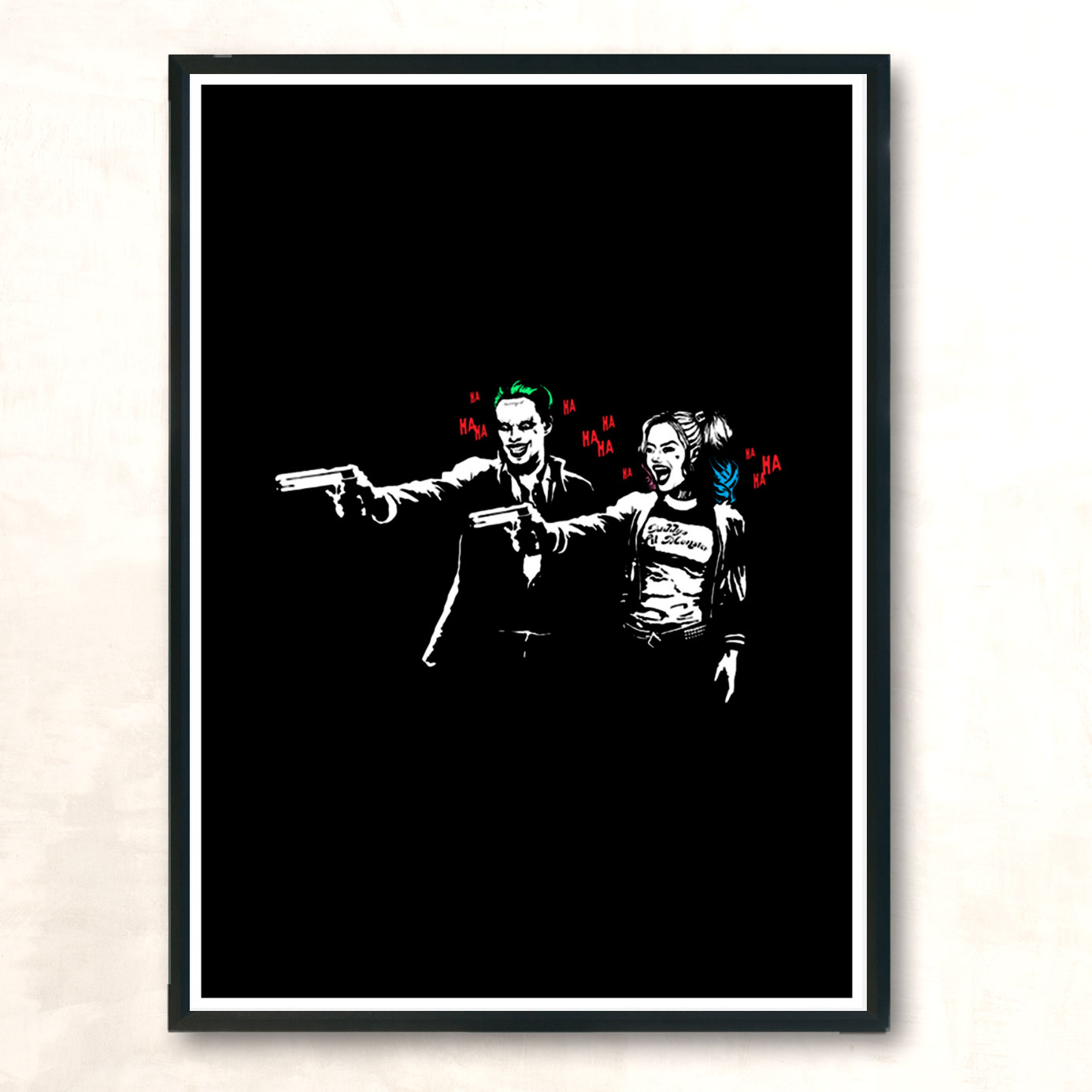 Squad Fiction Modern Poster Print