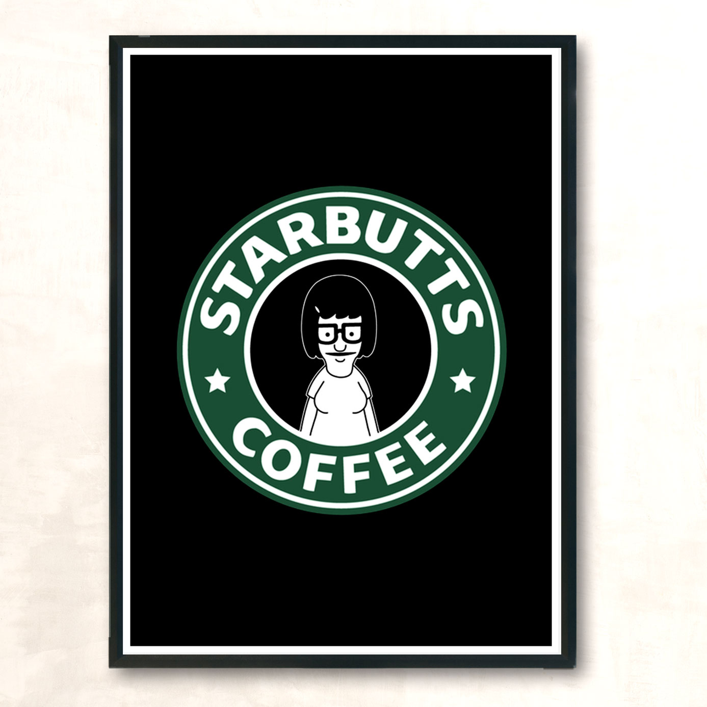 Starbutts Modern Poster Print