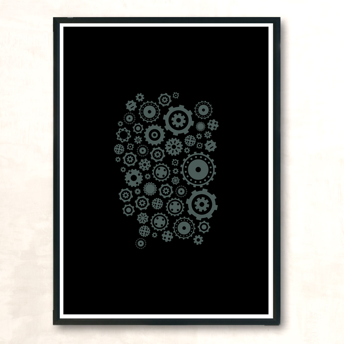 Stars Modern Poster Print