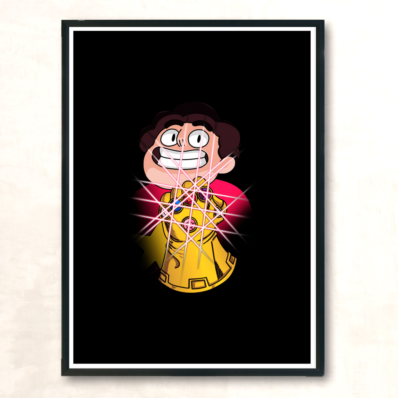 Steven And The Infinity Gems Modern Poster Print