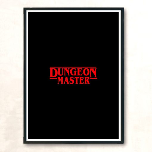 Strange Dungeon Master Modern Poster Print