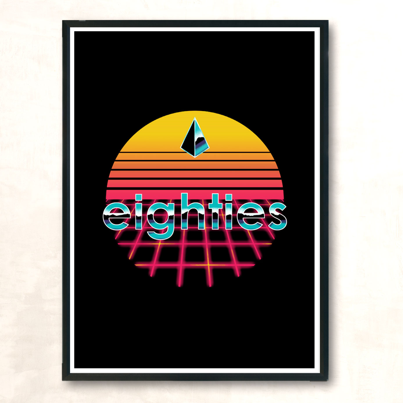 Sunset Overdrive Modern Poster Print