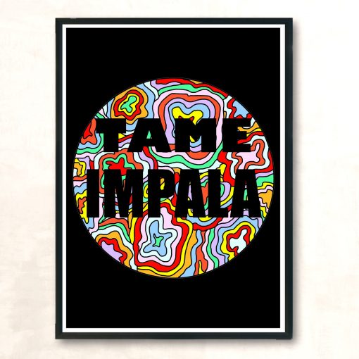 Tame Impala Psychadelic Vintage Wall Poster