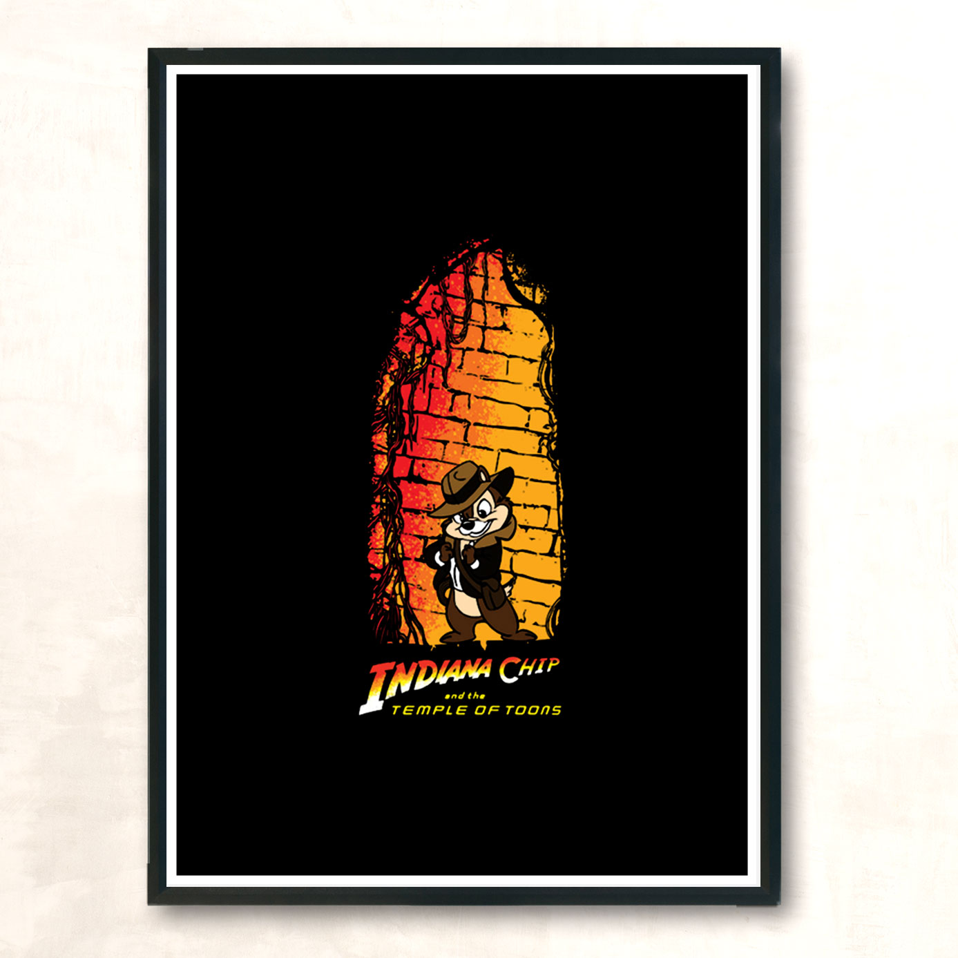 Temple Of Toons Modern Poster Print