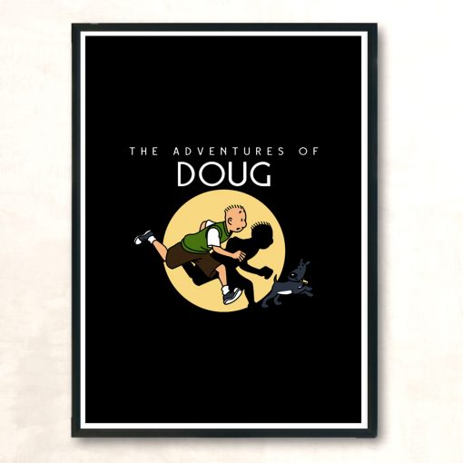 The Adventures Of Doug Modern Poster Print