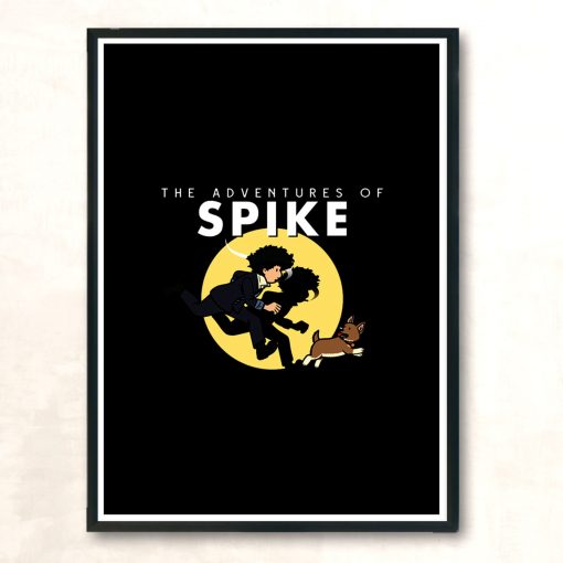 The Adventures Of Spike Modern Poster Print