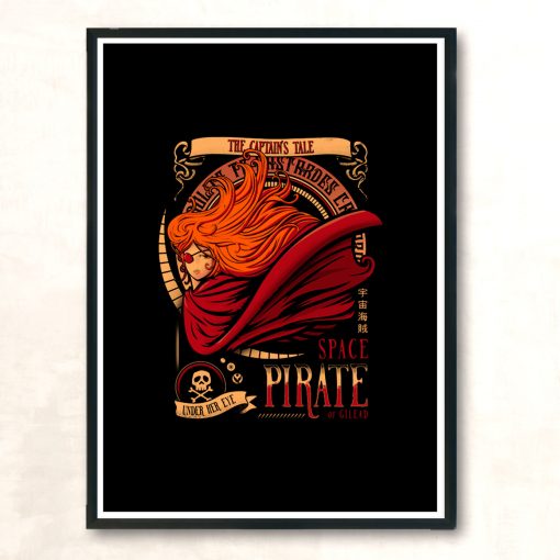 The Captains Tale Modern Poster Print