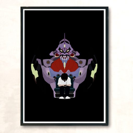 The Child In Pain Modern Poster Print