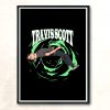 Travis Scott Look Mom I Can Fly Astroworld Merch 2019a Vintage Wall Poster