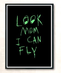 Travis Scott Look Mom I Can Fly Astroworld Merch 2019b Vintage Wall Poster