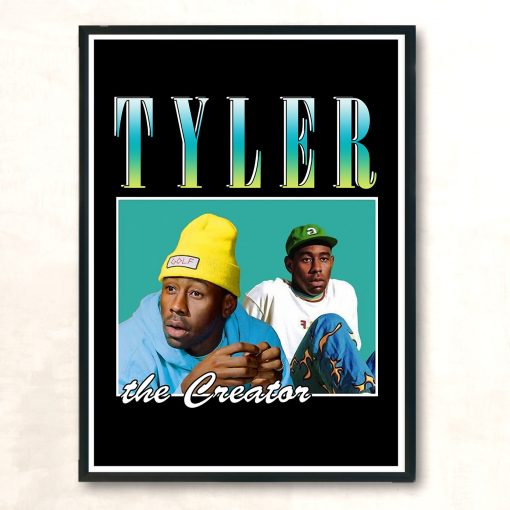 Tyler The Creator Rapper Vintage Wall Poster