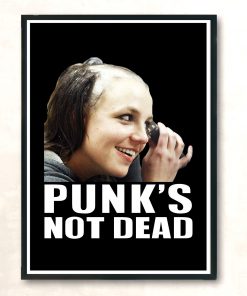 Britney Spears Punks Not Dead Aesthetic Wall Poster