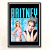 Britney Spears Vintage Cool Aesthetic Wall Poster