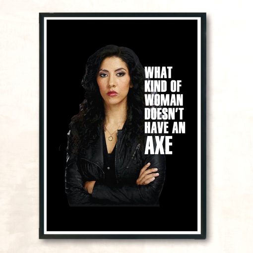 Detective Diaz Brooklyn 99 Aesthetic Wall Poster